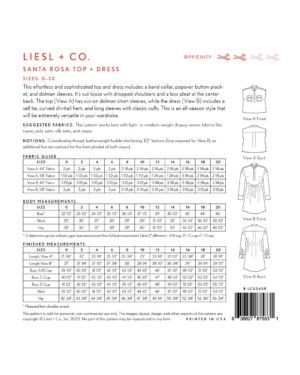 Santa Rosa Top & Dress Pattern - Image 2