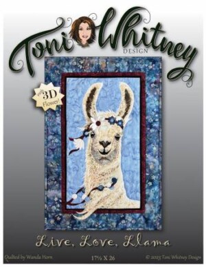Live Love Llama Pattern By Toni Whitney