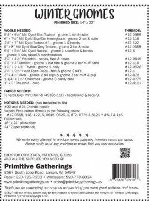 Winter Gnomes Pattern - Image 2