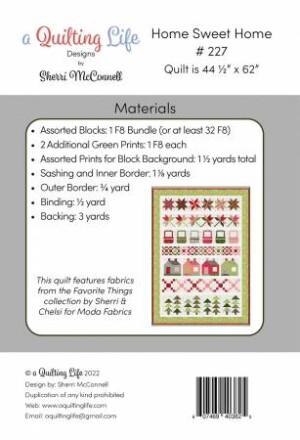 Home Sweet Home Quilt Pattern - Image 2
