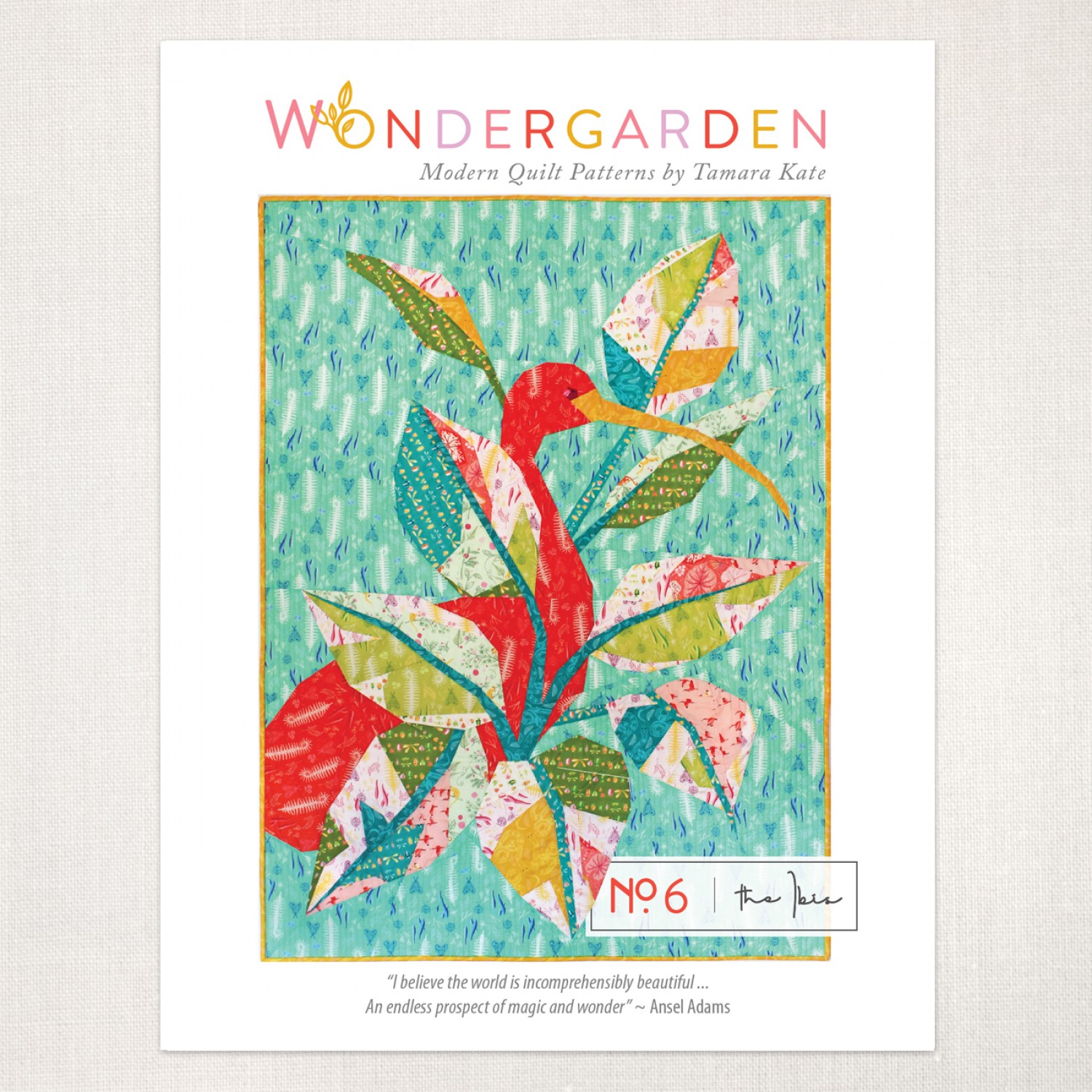 TKW006 The Ibis Quilt Pattern - Image 1