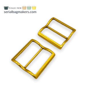 Serial Bagmakers 1 1/2'' (38mm) Curved Strap Sliders - 2 Pack - Image 3