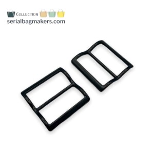 Serial Bagmakers 1 1/2'' (38mm) Curved Strap Sliders - 2 Pack - Image 5