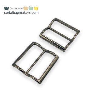 Serial Bagmakers 1 1/2'' (38mm) Curved Strap Sliders - 2 Pack - Image 4