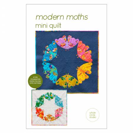 WCS041 Modern Moths Quilt Pattern Pattern - Image 1