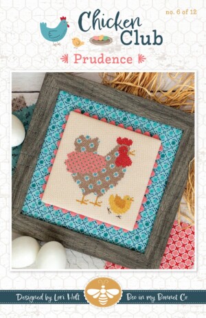 Chicken Club Cross Stitch Pattern 6 - Prudence
