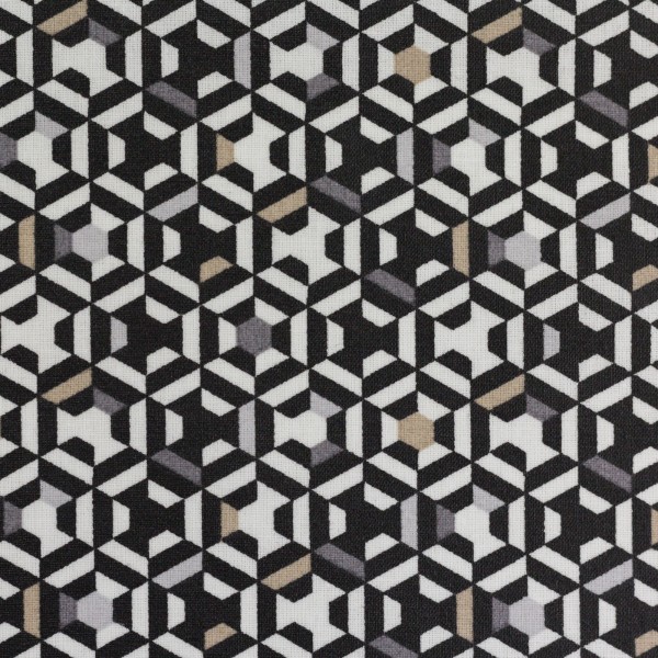080724-008299-leonie-beschichtete-baumwolle-10_600x600 Leonie Coated Cotton Fabric Geometric Grey - Image 1