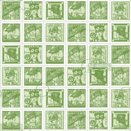 C13895R-GREEN Sew Journal Fashion Post Green - Image 1
