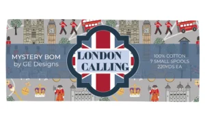 London Calling By GE Designs small 50wt Aurifil Thread Collection
