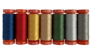 London Calling By GE Designs small 50wt Aurifil Thread Collection - Image 2