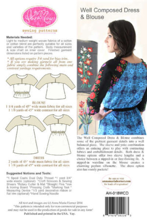 Well Composed Dress & Blouse Pattern - Image 2