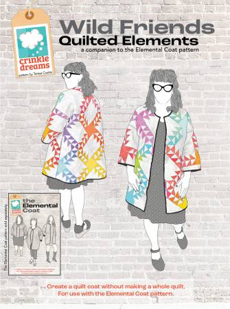 CRD-WILDFR Wild Friends Quilted Elements Pattern - Image 1