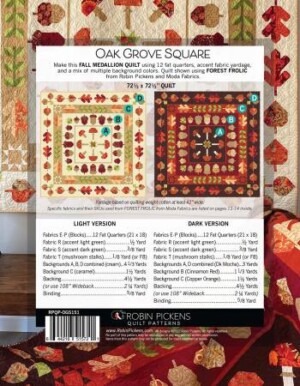 Oak Grove Square Quilt Pattern - Image 2