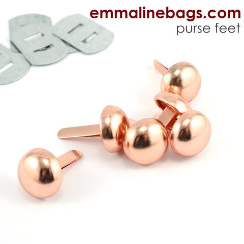 Purse_feet_in_copper_-_Emmalinebags_large BOMC October 2024 Gold - Image 1