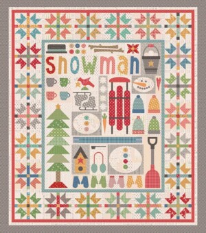 Let's Make A Snowman Sew Along Quilt Kit