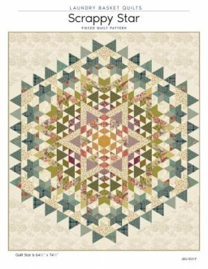 Scrappy Star Quilt Pattern