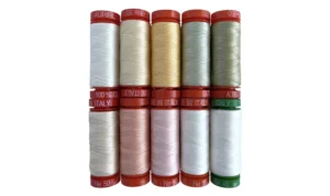 Flower Girl By Heather Briggs ,50wt & 40wt Aurifil Thread Collection - Image 2