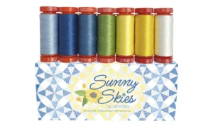 Sunny Skies By Jill Finley Small 50wt Aurifil Thread Set - Image 2