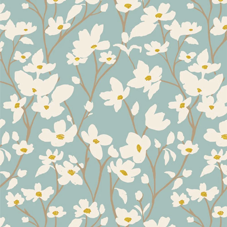 AGFF32306A Dogwood Skylight Flannel - Image 1