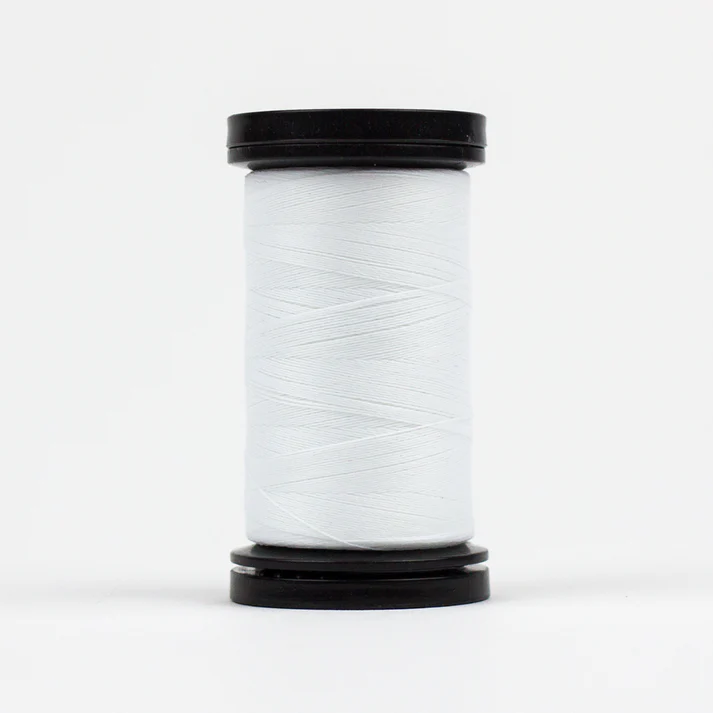 AR01 Ahrora 40wt Glow in the Dark Polyester Thread - White - Image 1