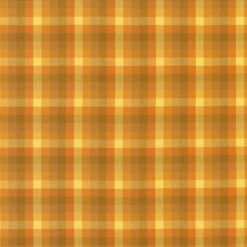 AZH-20529-126 Kitchen Window Wovens Plaid Ochre - Image 1
