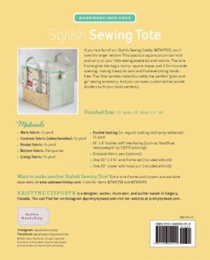 Stylish Sewing Tote Kit - Image 2