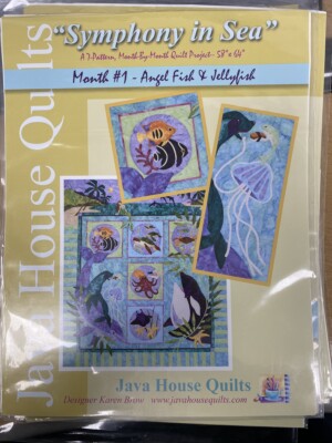 Symphony In Sea Quilt Pattern Set - Image 2