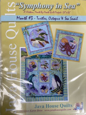 Symphony In Sea Quilt Pattern Set - Image 4
