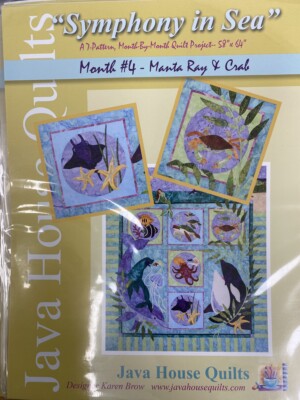 Symphony In Sea Quilt Pattern Set - Image 5