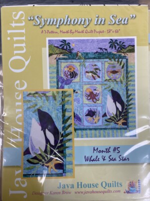 Symphony In Sea Quilt Pattern Set - Image 6