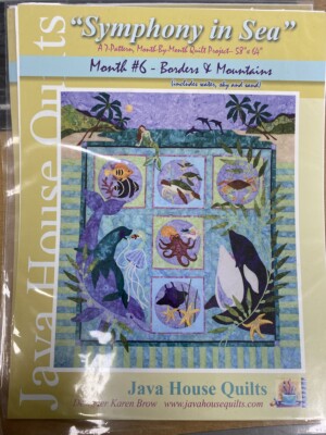 Symphony In Sea Quilt Pattern Set - Image 7