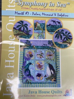 Symphony In Sea Quilt Pattern Set - Image 8