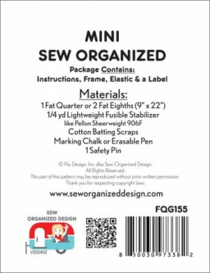 Mini Sew Organized pattern - Image 2