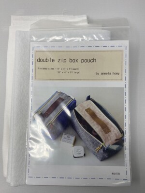 Double Zip Box Pouch Kit
