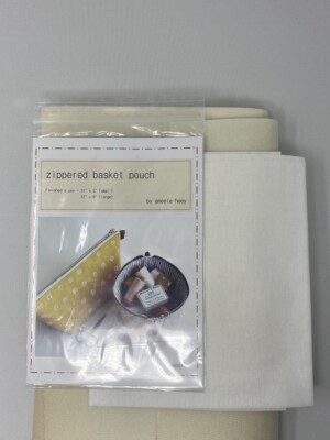Zippered Basket Pouch Kit