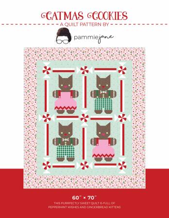 PJ-305 Catmas Cookies Quilt - Image 1