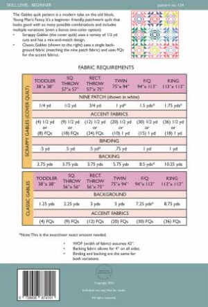 Gables Quilt Pattern - Image 2