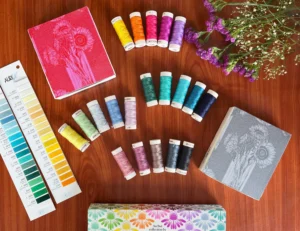 Indelible By Anna Maria Textiles 8wt Thread Set for Aurifil - Image 2