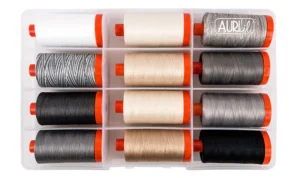 Paper & Ink By Brigitte Heitland 50wt Aurifil Thread Collection - Image 2