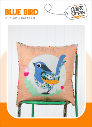 Blue Bird Cushion Pattern