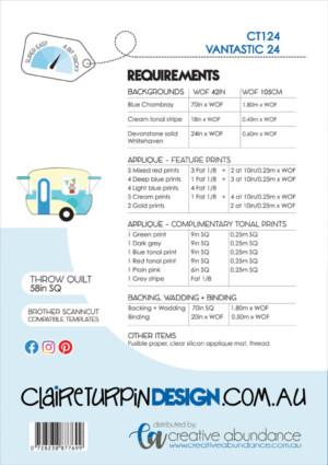 Vantastic Quilt Pattern - Image 2