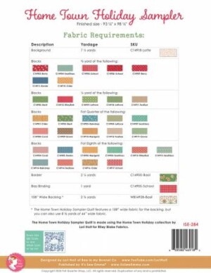 Home Town Holiday Sampler Pattern - Image 2