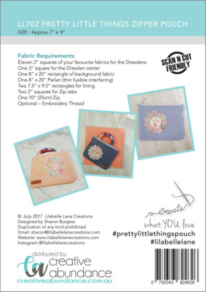 Pretty Little Things Pouch Pattern - Image 2