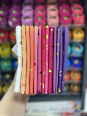 I Heart Ombre Fat Quarter Bundle - Image 2