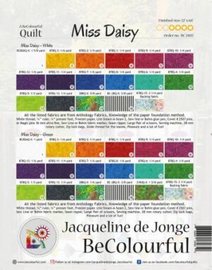 Miss Daisy Table Runner Pattern - Image 2