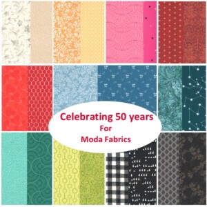 Celebrating 50 Years Of Moda Long Quarter Bundle