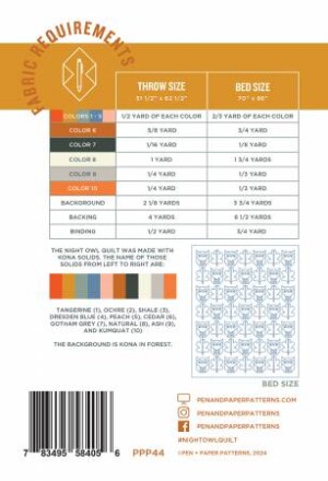 Night Owl Quilt Pattern - Image 2