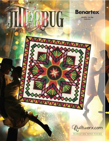 JNQ00281P17 Jitterbug Quilt Pattern - Image 1