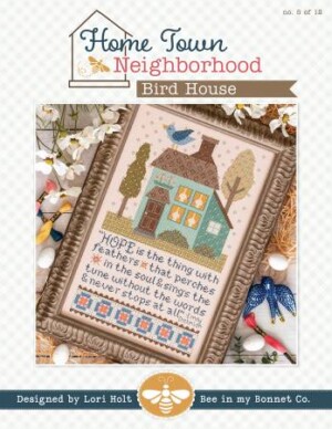 Home Town Neighbourhood - Bird House Cross Stitch