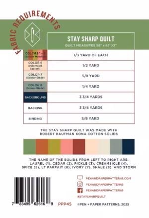 Stay Sharp Quilt Pattern - Image 2